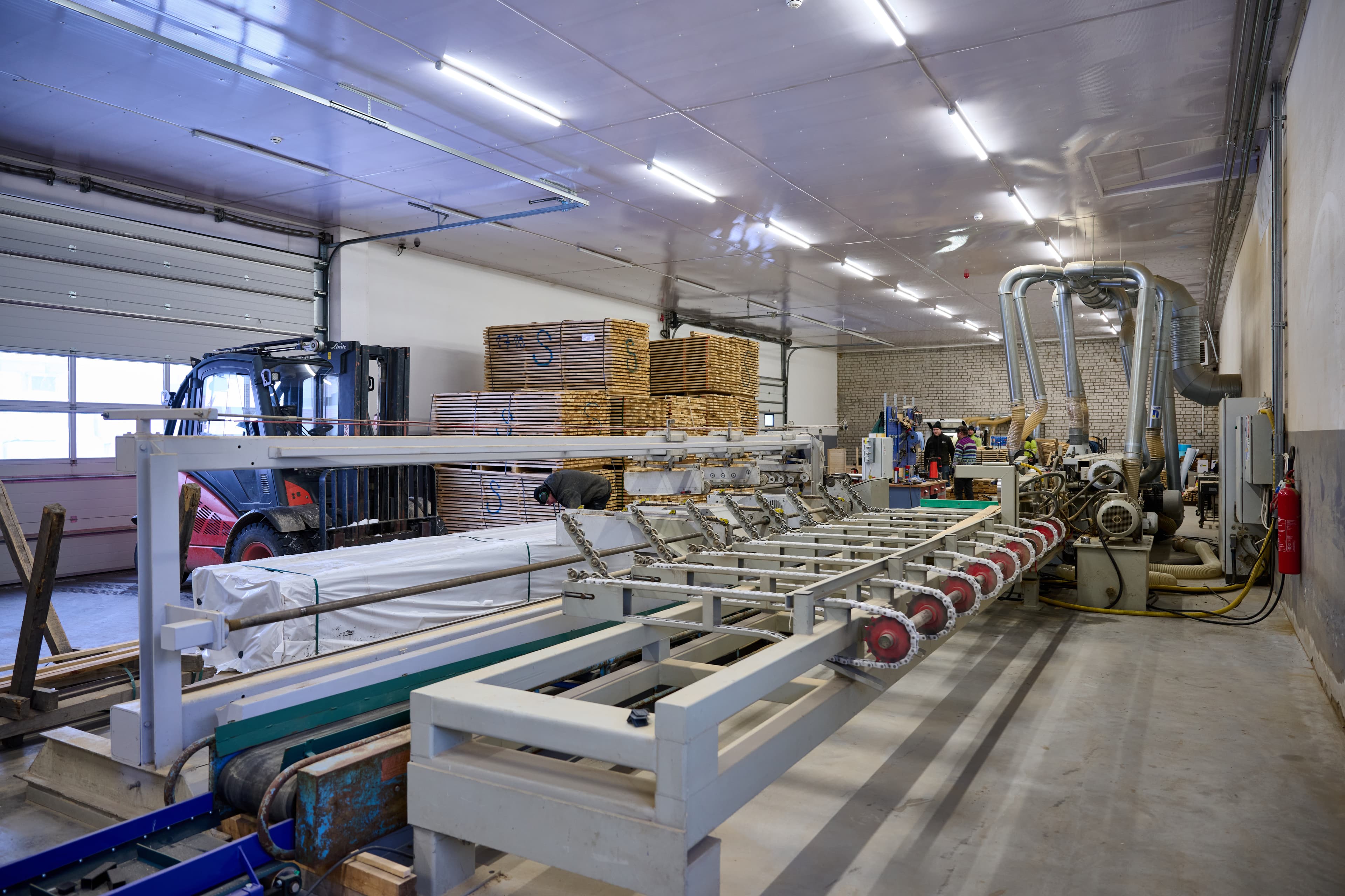 Profiling machinery in Grainel production